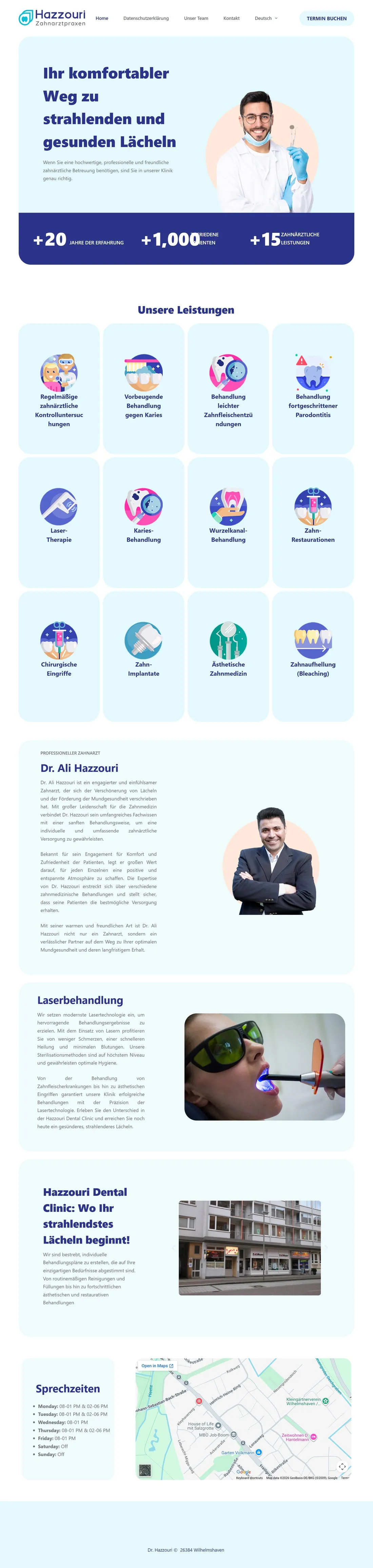 الدكتور علي الحزوري — الموقع الإلكتروني