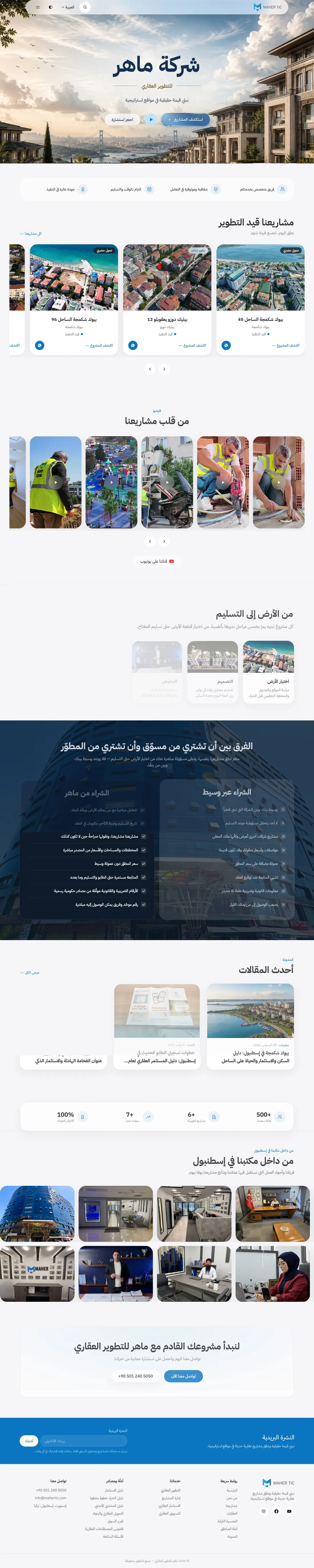 Maher Real Estate — website